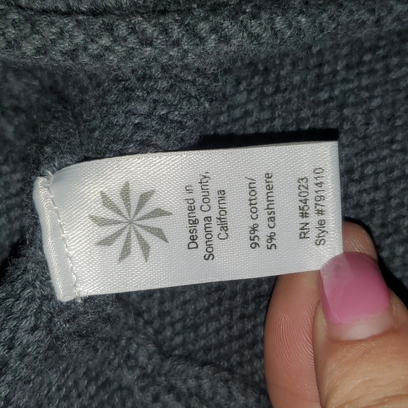 **SOLD** Size XXS Athleta Hooded Sweater Dress - Picture 7 of 8